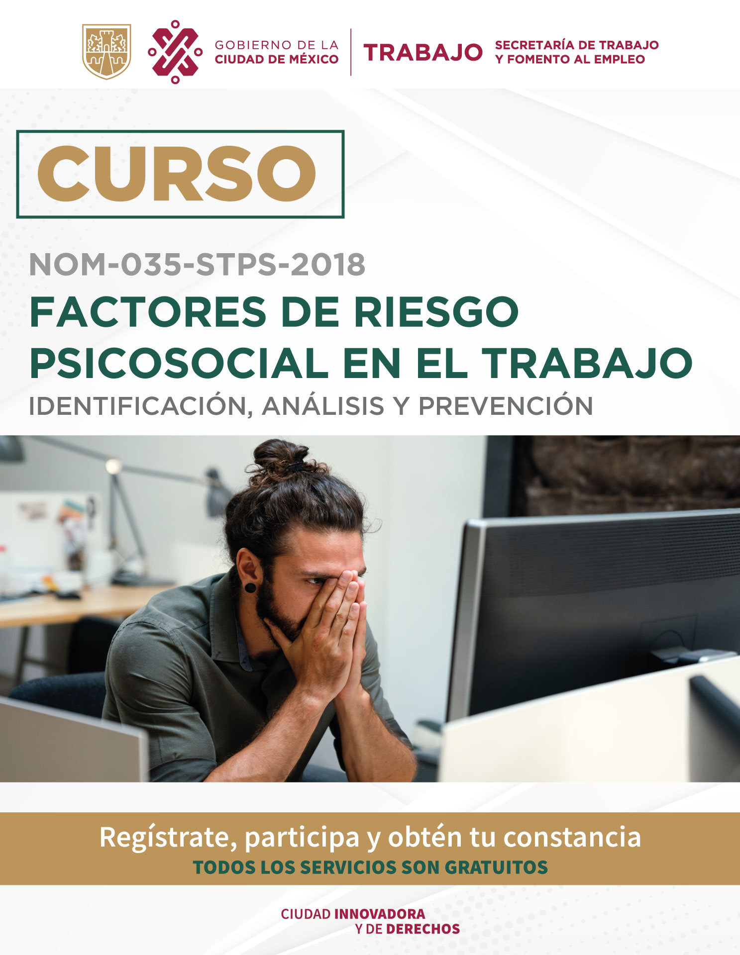 Curso Gratuito Nom 035 Stps 2018 Factores De Riesgo Psicosocial En El Trabajo Identificación 4176