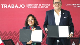 FIRMAN SECRETARÍA DE TRABAJO Y COPARMEX CDMX CONVENIO DE COLABORACIÓN PARA IMPULSAR LA GENERACIÓN DE EMPLEO