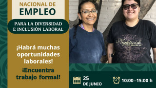 INVITA SECRETARÍA DE TRABAJO A LA FERIA NACIONAL DE EMPLEO PARA LA DIVERSIDAD E INCLUSIÓN LABORAL EN LA CIUDAD DE MÉXICO